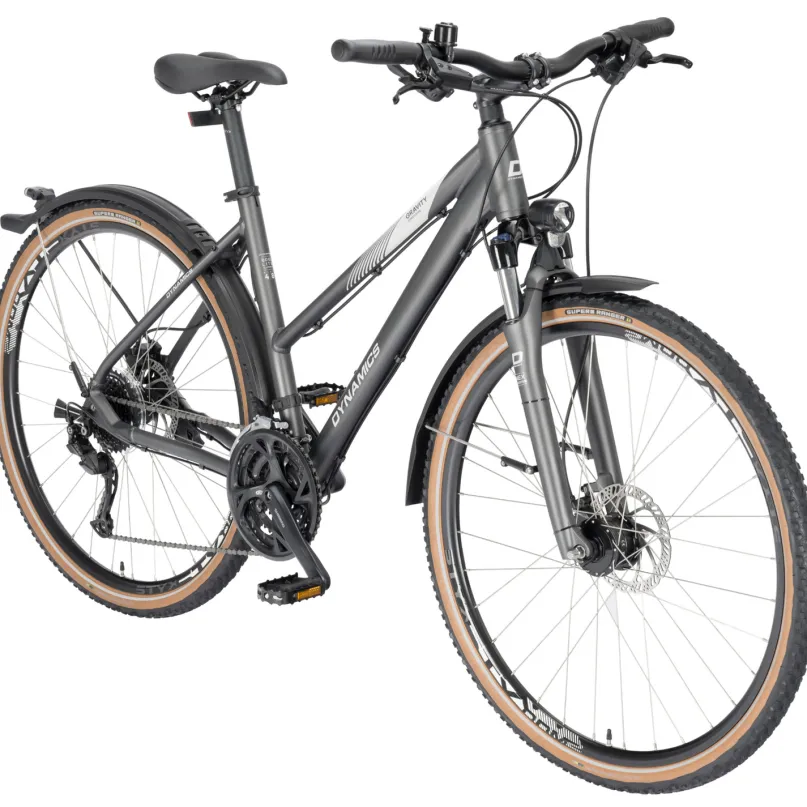 Dynamics Gravity Street Cross Crossbike Trapez 28" grau