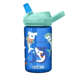 Eddy+ Trinkflasche Kinder Shark Summer Camp (400 ml)