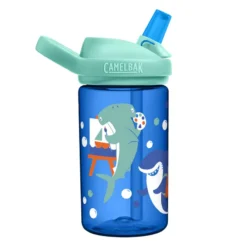 Eddy+ Trinkflasche Kinder Shark Summer Camp (400 ml)