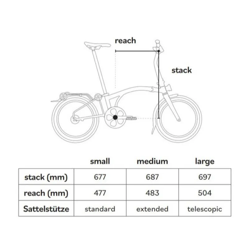 Electric G-Line G4 E-Bike Faltrad 20" schwarz