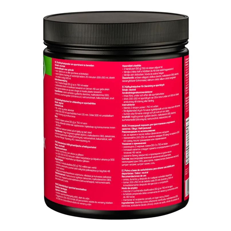 Energy Drink Basic Formula Pro Elektrolyte Getränk vegan 650 g