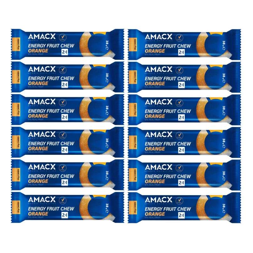 Energy Fruit Chew Energieriegel Box 12 x 32 g