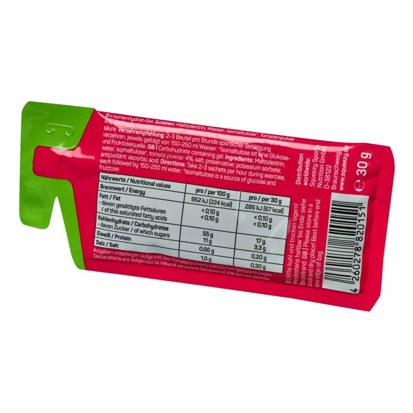 Energy Gel Tomate vegan (30 g)