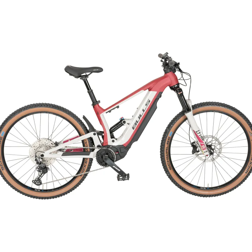 E-Stream EVA TR2 Damen E-Bike Mountainbike Fully 27,5" rot