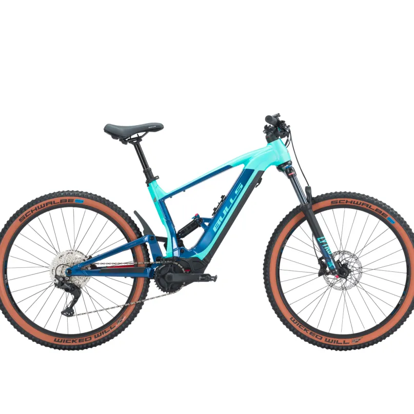 E-Stream EVA TR1 E-Bike Mountainbike Fully 27.5" blau