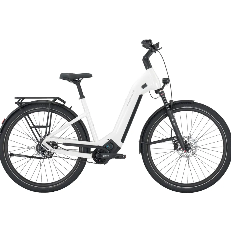 Estremo EVO 9 Belt E-Trekkingrad Tiefeinsteiger 28" weiß