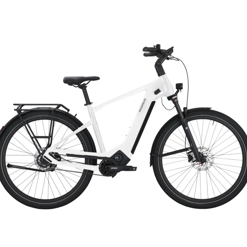 Estremo EVO 9 Belt E-Trekkingrad Herren 28" weiß