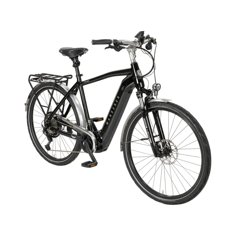 E-Tourer I-12 E-Bike Trekkingrad Herren 28" schwarz