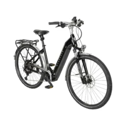 E-Tourer I-12 E-Bike Trekkingrad Tiefeinsteiger 28" schwarz