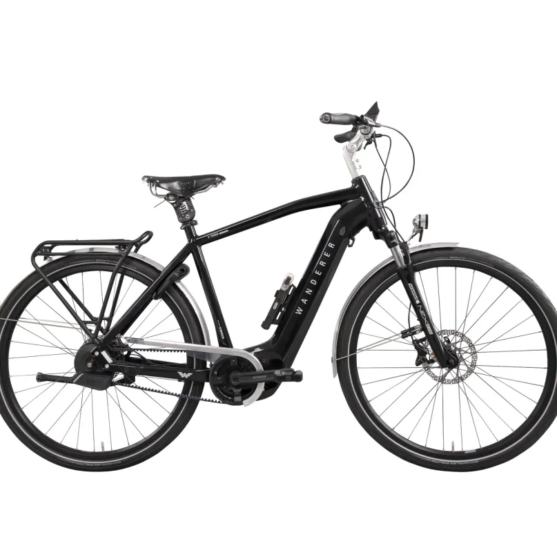 E-Tourer I-F360+ E-Bike Trekkingrad Herren 28" schwarz