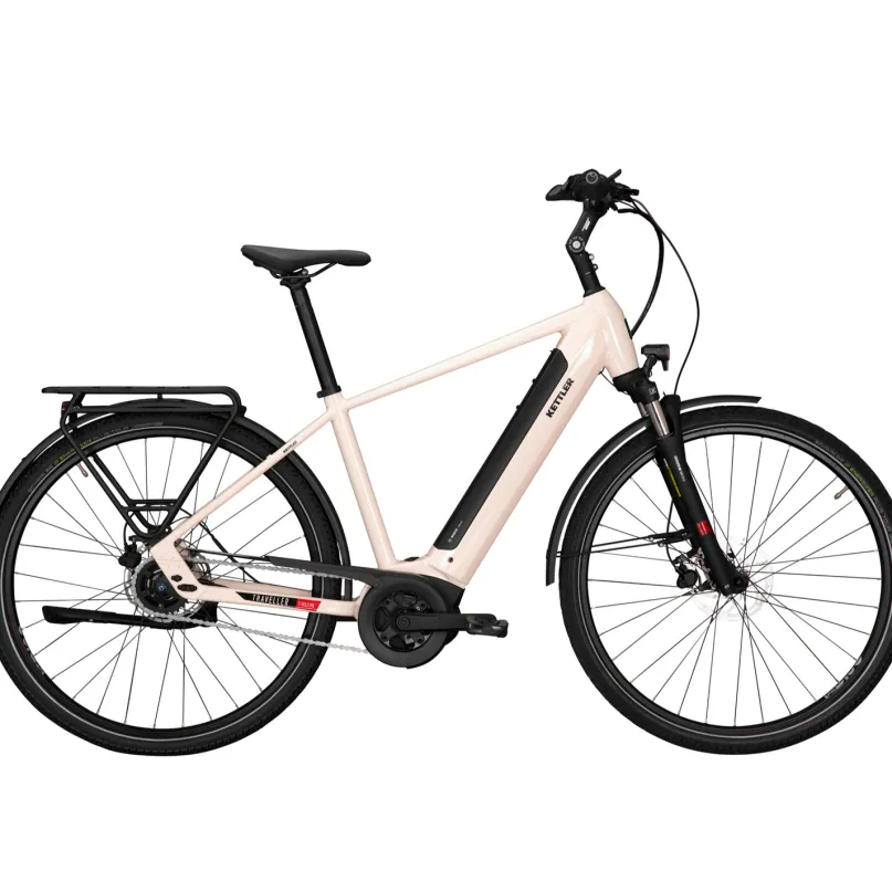 E-Traveller Gold P5 FL E-Bike City Bike Herren 28" weiß