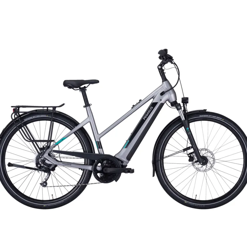 Evo CX 750 E-Bike Trekkingrad Trapez 28" silber