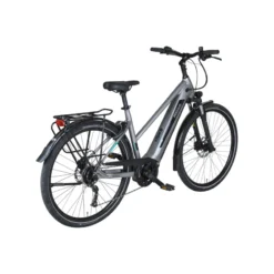 Evo CX 750 E-Bike Trekkingrad Trapez 28" silber