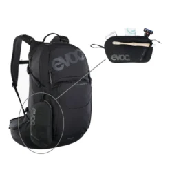 Explorer Pro 30 Fahrradrucksack schwarz