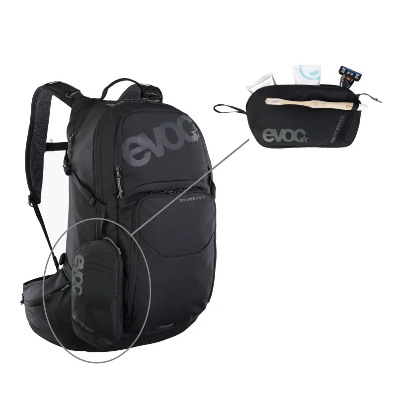 Explorer Pro 30 Fahrradrucksack schwarz
