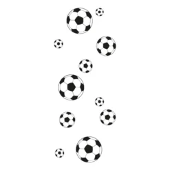 Fahrradaufkleber Fußball