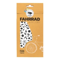 Fahrradaufkleber Fußball
