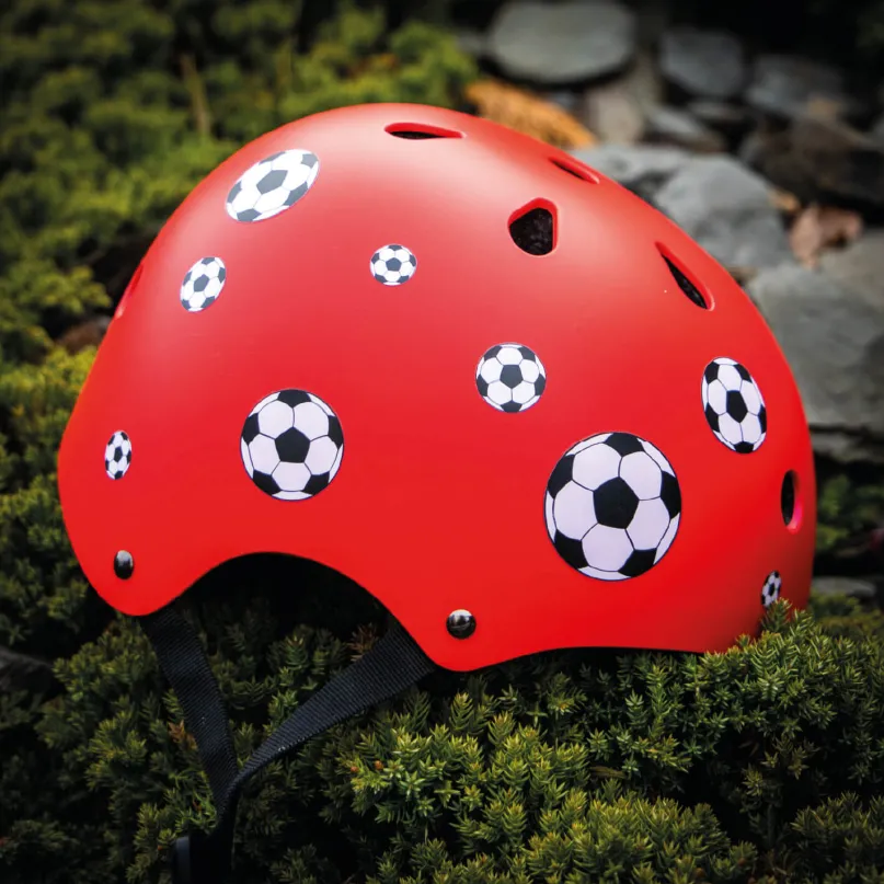 Fahrradaufkleber Fußball