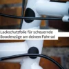 Fahrrad-Schutzaufkleber Set Mini schwarz