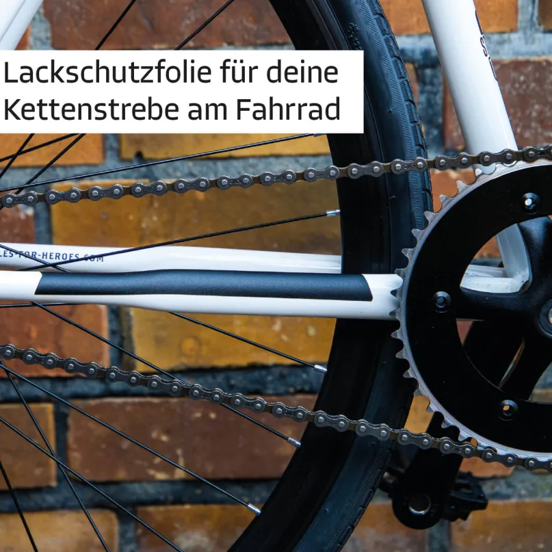 Fahrrad-Schutzaufkleber Set Mini schwarz