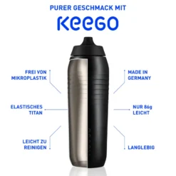 Fahrrad Trinkflasche 750 ml grün