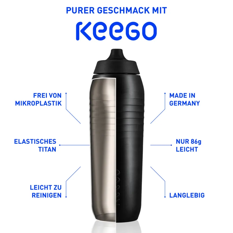 Fahrrad Trinkflasche 750 ml grün