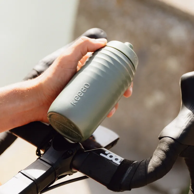 Fahrrad Trinkflasche 500 ml grün