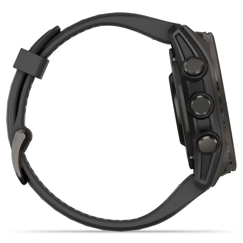 Fenix 8 AMOLED Smartwatch GPS schwarz-titan-carbongrau