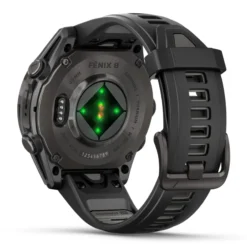Fenix 8 AMOLED Smartwatch GPS schwarz-titan-carbongrau