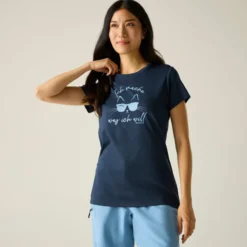 Fingal Slogan Radshirt kurzarm Damen