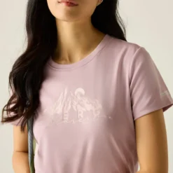 Fingal Slogan Radshirt kurzarm Damen