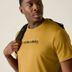 Fingal Slogan Shirt kurzarm Herren