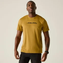 Fingal Slogan Shirt kurzarm Herren