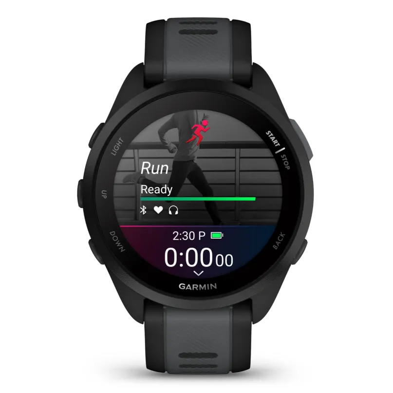 Forerunner 165 Music Smartwatch GPS schwarz-grau
