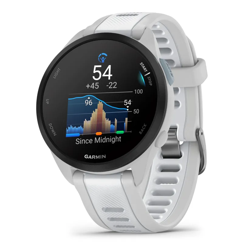 Forerunner 165 Music Smartwatch GPS grau-weiß