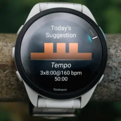 Forerunner 165 Music Smartwatch GPS grau-weiß