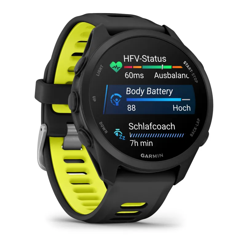 Forerunner 170 Music Smartwatch schwarz/gelb
