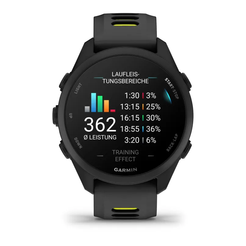 Forerunner 170 Smartwatch schwarz/gelb