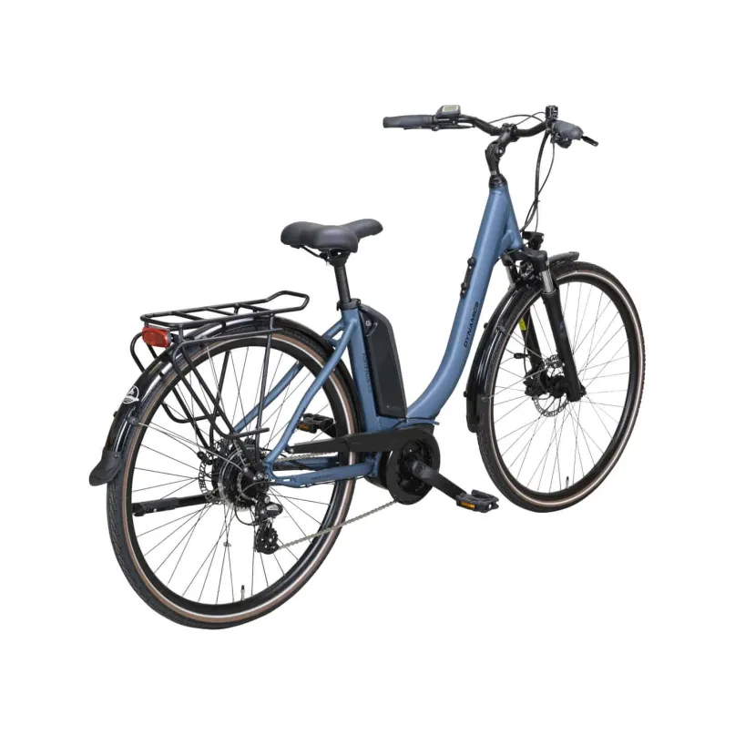 Forte Plus 408 E-Bike Trekkingrad Tiefeinsteiger 28" blau