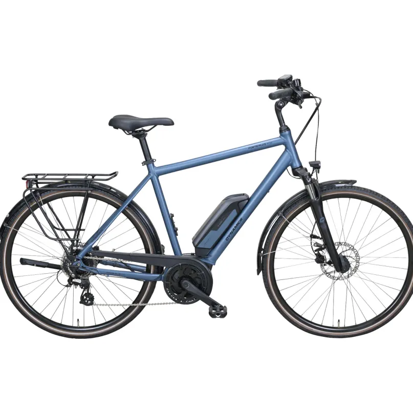 Forte Plus 408 E-Bike Trekkingrad Herren 28" blau