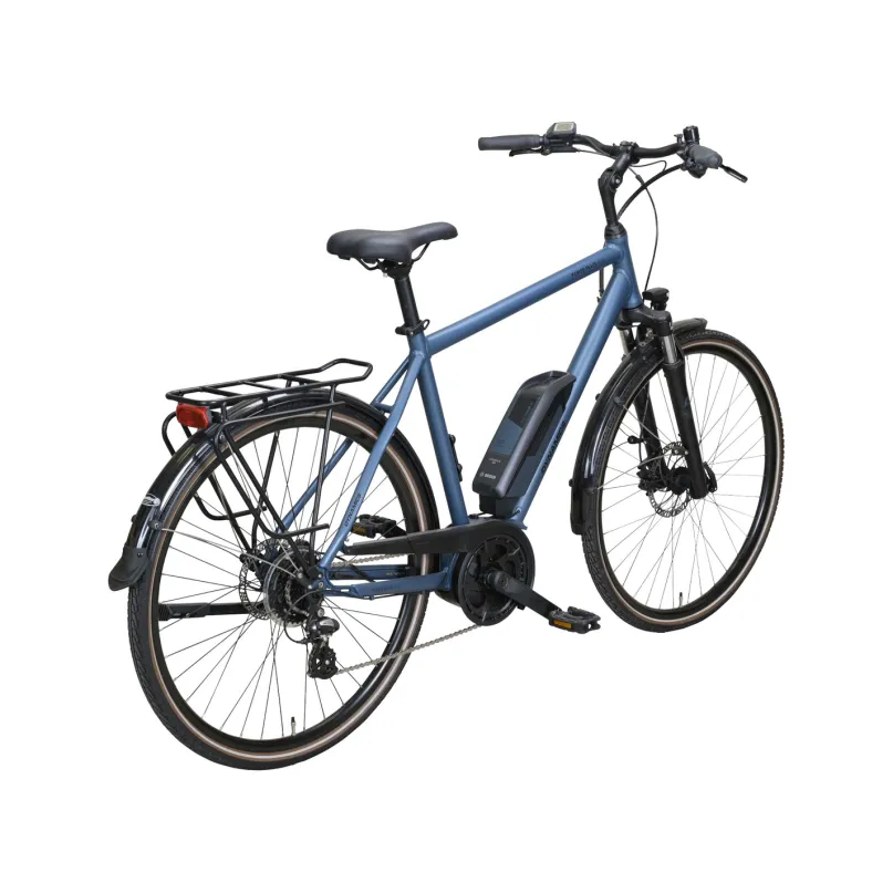 Forte Plus 408 E-Bike Trekkingrad Herren 28" blau
