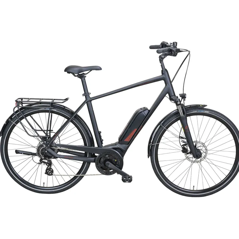 Forte Ultra 508 E-Bike Trekking Herren 28" schwarz