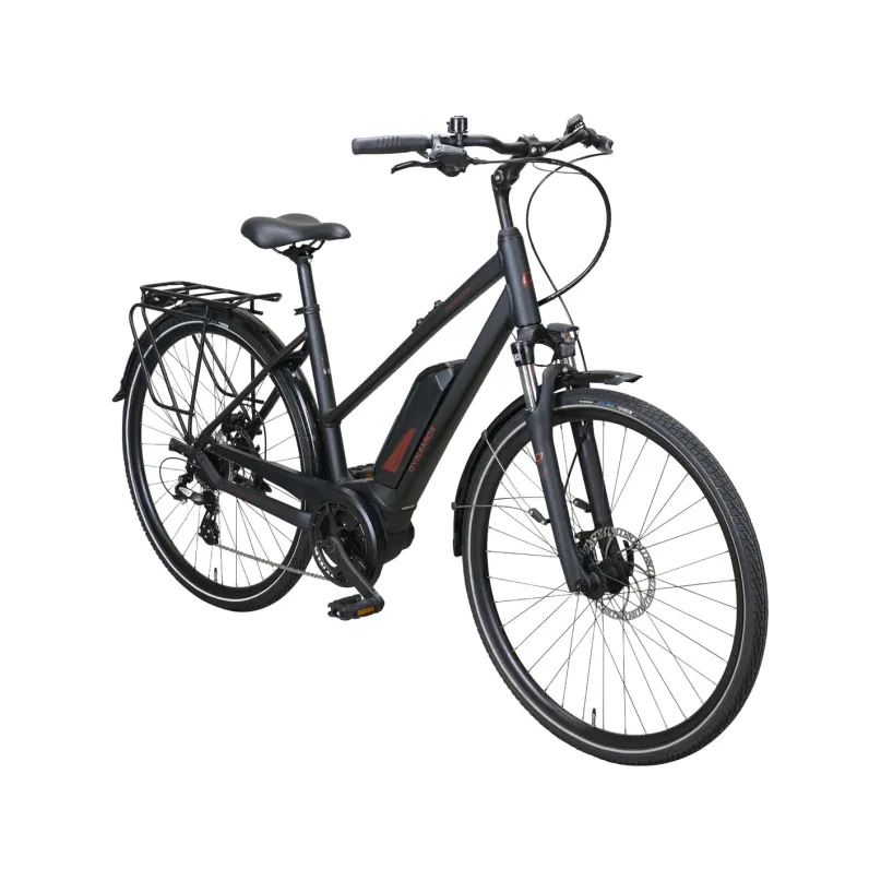 Forte Ultra 508 E-Bike Trekking Trapez 28" schwarz