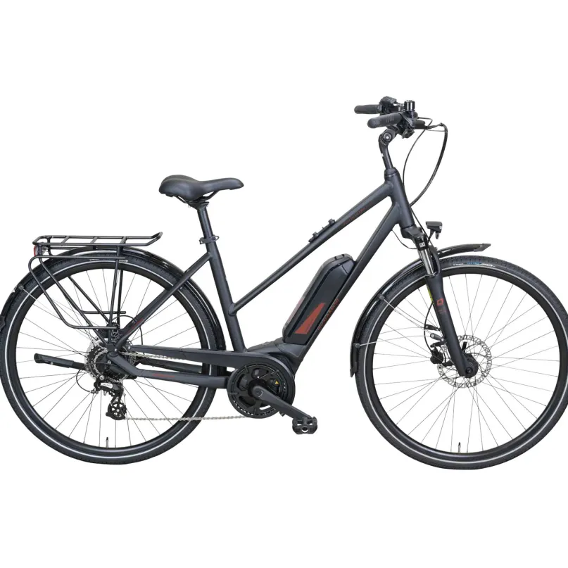 Forte Ultra 508 E-Bike Trekking Trapez 28" schwarz