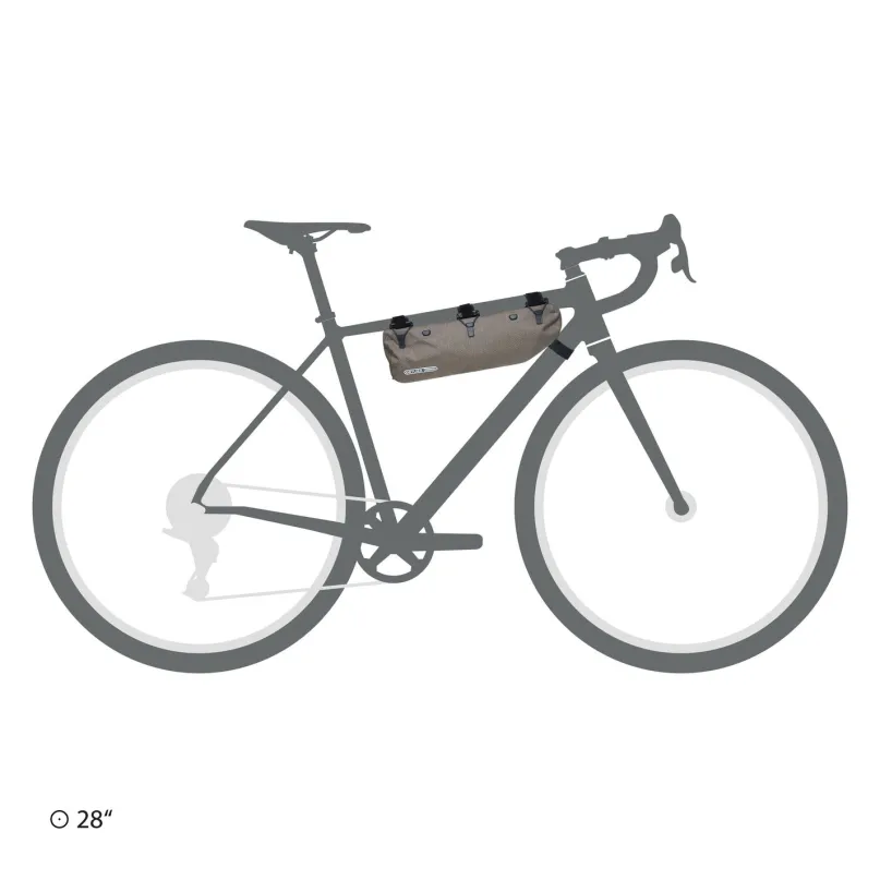 Frame-Pack RC Toptube 3 l Rahmentasche braun