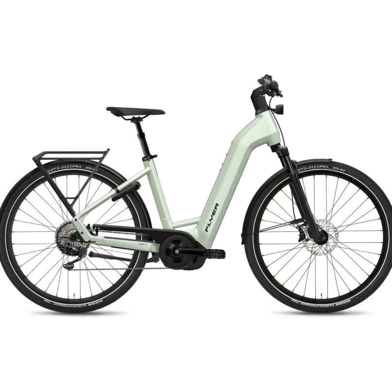 Gotour 7.10 ABS E-Bike Trekkingrad Tiefeinsteiger 29" grün