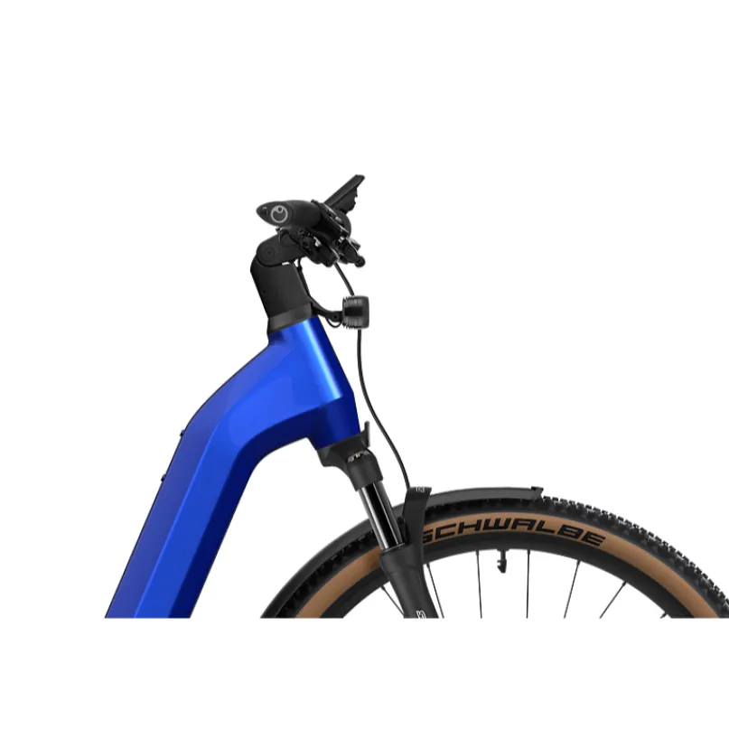 Gotour 5.12 CX SUV E-Bike Trekkingrad Tiefeinsteiger 29" blau
