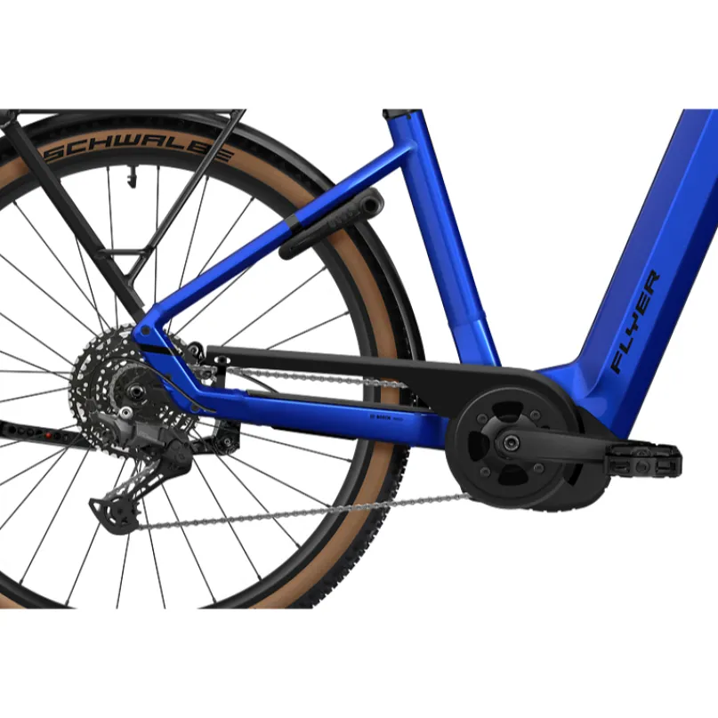 Gotour 5.12 CX SUV E-Bike Trekkingrad Tiefeinsteiger 29" blau