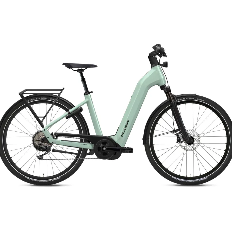 Gotour 7.10 E-Bike Trekkingrad Tiefeinsteiger 29" grün