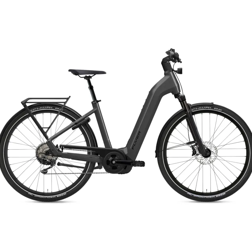 Gotour 7.10 E-Bike Trekkingrad Tiefeinsteiger 29" grau
